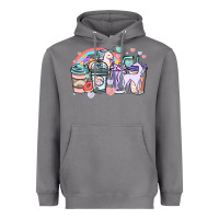 Storm unicorn coffee cups Heavyweight Hoodie - NancyCooperArtShop