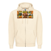 Sandshell it's fall y'all cow Zipper Hoodie - Jasminsmagicworld