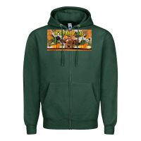 Sports Green it's fall y'all cow Zipper Hoodie - Jasminsmagicworld