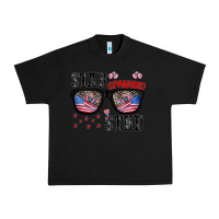 Black star spangled stup Urban Heavy Tee - CowhideDigitalArt