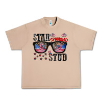 Burro star spangled stup Urban Heavy Tee - CowhideDigitalArt