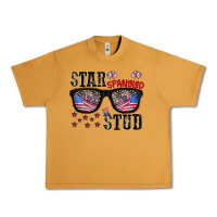 Peanut Butter star spangled stup Urban Heavy Tee - CowhideDigitalArt