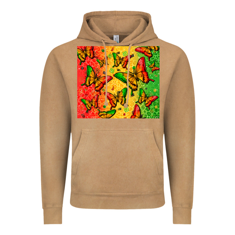 Juneteenth Butterfly Vintage Hoodie by Zillion Design Studio | Teevron