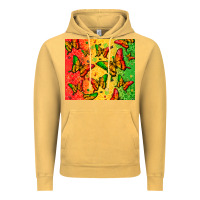 Vintage Mustard juneteenth butterfly Vintage Hoodie - Zillion Design Studio