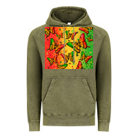 Vintage Olive juneteenth butterfly Vintage Hoodie - Zillion Design Studio