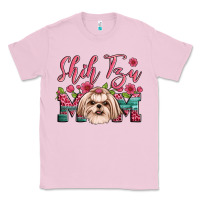 Bubblegum Pink love shih tzus Classic Tee - JahusDesignShop