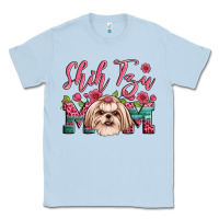 Dusty Blue love shih tzus Classic Tee - JahusDesignShop