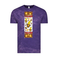 Cloud Purple softball football penwraps Vintage Tee - HRA Design Shop