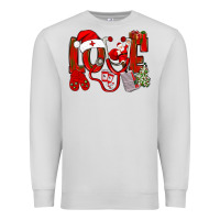 Dove Grey christmas love nurse Premium Sweatshirt - NancyCooperArtShop