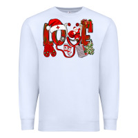 White christmas love nurse Premium Sweatshirt - NancyCooperArtShop