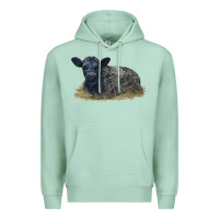 Black Angus Calf Illustrations Premium Hoodie | Teevron