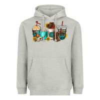 Moon Dust western coffee cups Heavyweight Hoodie - NancyCooperArtShop