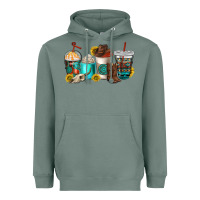 Sage western coffee cups Heavyweight Hoodie - NancyCooperArtShop
