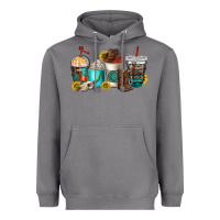 Storm western coffee cups Heavyweight Hoodie - NancyCooperArtShop