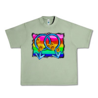 Oil Green lgbtq gender gay symbol Urban Heavy Tee - HRA Design Shop