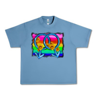Pebble Blue lgbtq gender gay symbol Urban Heavy Tee - HRA Design Shop