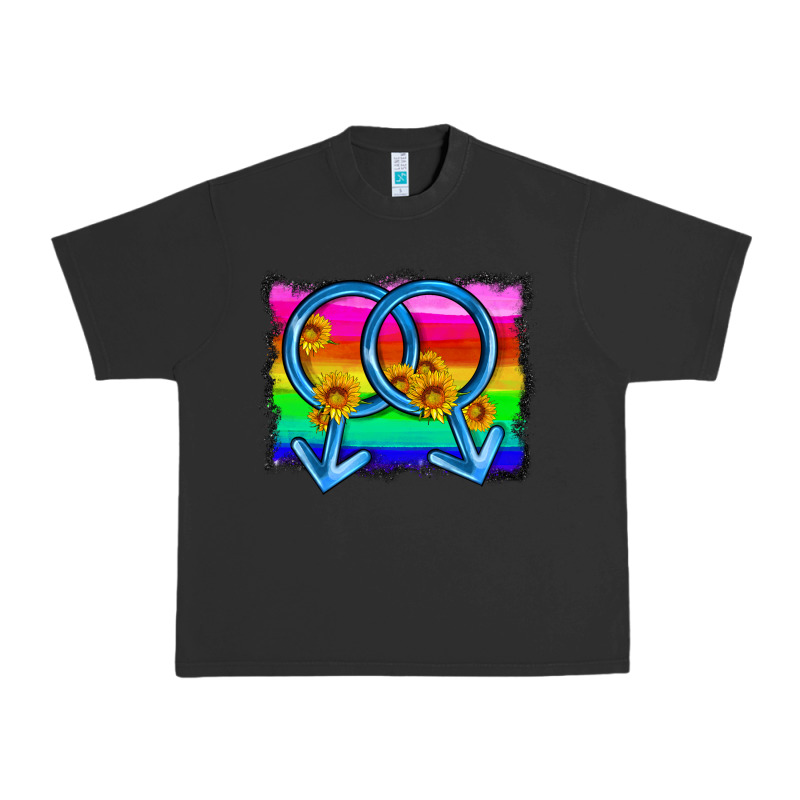 Lgbtq Gender Gay Symbol Urban Heavy Tee by HRA Design Shop | Teevron