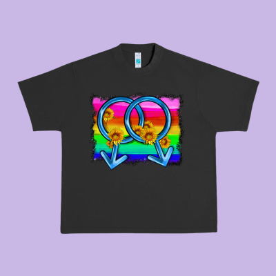 Lgbtq Gender Gay Symbol Urban Heavy Tee Designed By Hra Design Shop