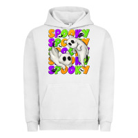 Pigment Lunar Rock Spooky with Ghost Cats Urban Hoodie - texasbilliewilder