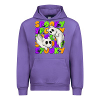 Tulip Spooky with Ghost Cats Urban Hoodie - texasbilliewilder