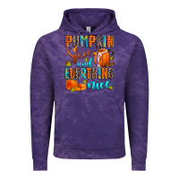 Cloud Purple pumpkin spice and everthing nice Vintage Hoodie - Zillion Design Studio
