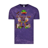 Cloud Purple im the coffee lover elf Vintage Tee - FaDigitalArtStudio