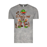 Cloud Rock im the coffee lover elf Vintage Tee - FaDigitalArtStudio
