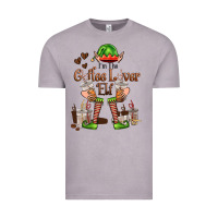 Vintage Zinc im the coffee lover elf Vintage Tee - FaDigitalArtStudio