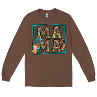 Chestnut american football mama Long Sleeve Tee - Jasminsmagicworld