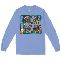 Colony Blue american football mama Long Sleeve Tee - Jasminsmagicworld