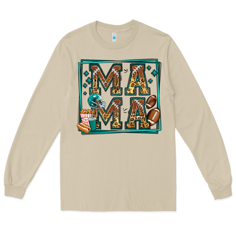 American Football Mama Long Sleeve Tee by Jasminsmagicworld | Teevron