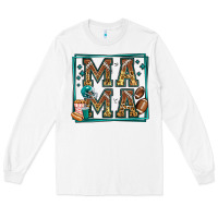 White american football mama Long Sleeve Tee - Jasminsmagicworld