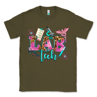 Army Green lab tech Classic Tee - AdoDesignShop
