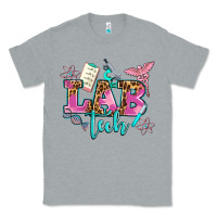Heather Grey lab tech Classic Tee - AdoDesignShop