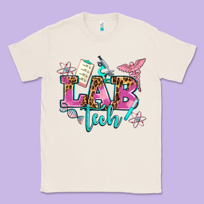Lab Tech Classic Tee Designed By Adodesignshop