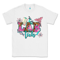 White lab tech Classic Tee - AdoDesignShop