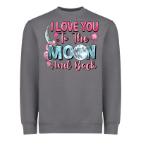 Storm i love you to the moon and back Heavyweight Sweatshirt - FaDigitalArtStudio