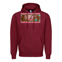 Burgundy western nurse love  caduceus and arrow license plate template Zipper Hoodie - BarkalooDesign