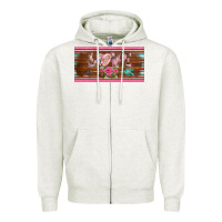 Oatmeal Heather western nurse love  caduceus and arrow license plate template Zipper Hoodie - BarkalooDesign