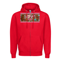 Red western nurse love  caduceus and arrow license plate template Zipper Hoodie - BarkalooDesign