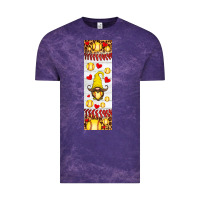 Cloud Purple softball football penwraps Vintage Tee - HRA Design Shop