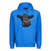 True Royal Black Angus Heifer Premium Hoodie - LillyAllenDesigns