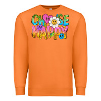 Carrot choose happy with smile Premium Sweatshirt - NancyCooperArtShop