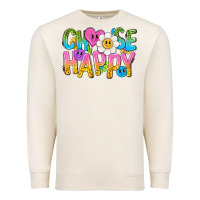 Sandshell choose happy with smile Premium Sweatshirt - NancyCooperArtShop