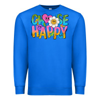 True Royal choose happy with smile Premium Sweatshirt - NancyCooperArtShop