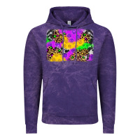 Cloud Purple mardi gras background Vintage Hoodie - JahusDesignShop