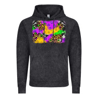 Vintage Black mardi gras background Vintage Hoodie - JahusDesignShop