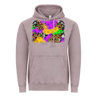 Vintage Zinc mardi gras background Vintage Hoodie - JahusDesignShop