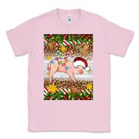 Bubblegum Pink christmas pig Classic Tee - Artiststas