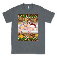 Charcoal Heather christmas pig Classic Tee - Artiststas